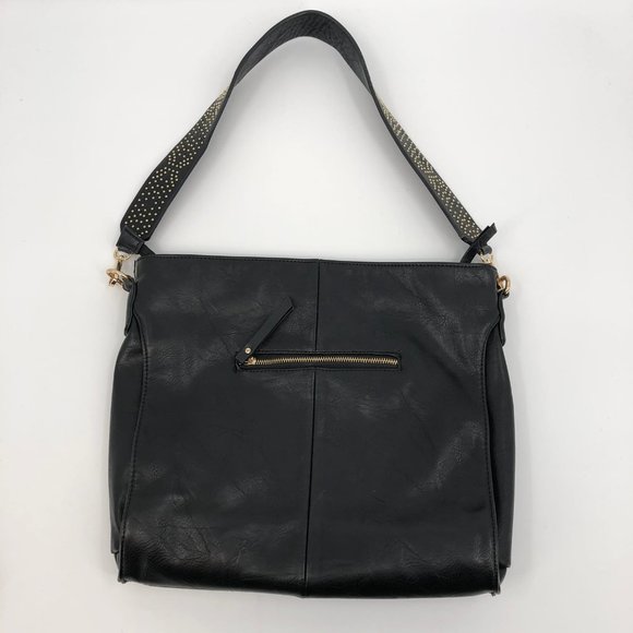 MMS Design Studio Black Gold Detail Shoulder Bag | Excellent Condition - Picture 3 of 5